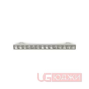 Ручка с кристаллами 96мм, хром