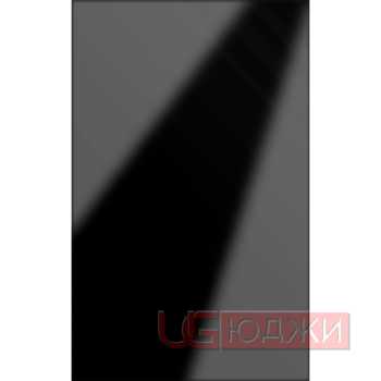 Фасад Acrylic 18мм 004 Чёрный кромка цвет