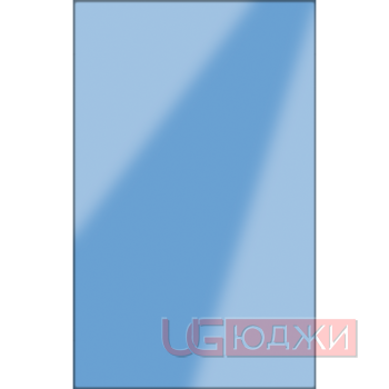 Фасад Пластик 20мм 0675LU Синий глянец кромка цвет
