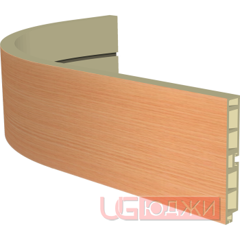 Закругленный цоколь H-100мм, бук (5)