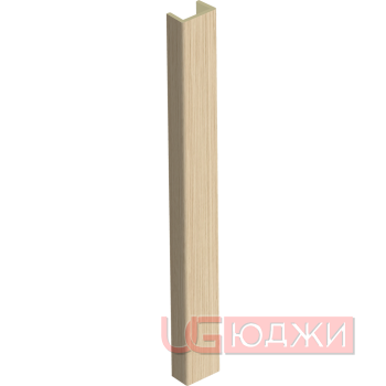 Торцевая заглушка H-100мм, дуб беленый (15)