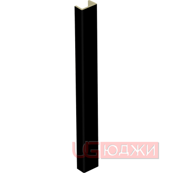 Торцевая заглушка H-150мм, чёрный (11.1)