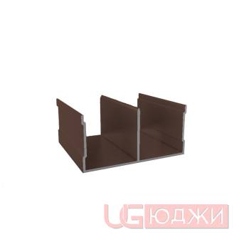 Направляющая верхняя Premial Бронза матовая 5,9м