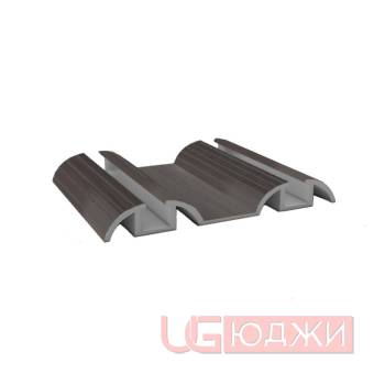 Направляющая нижняя Premial Венге тёмный 5,9м