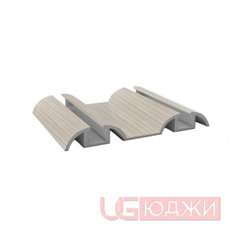 Направляющая нижняя Premial Дуб дымчатый 5,9м