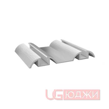 Направляющая нижняя Premial Серебро браш 5,9м