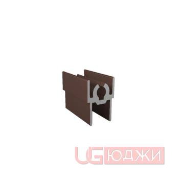 Профиль горизонтальный верхний Premial Бронза матовая 5,9м