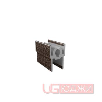 Профиль горизонтальный верхний Premial Шимо тёмный 5,9м