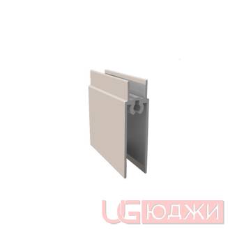 Профиль горизонтальный нижний Premial Латте 5,9м