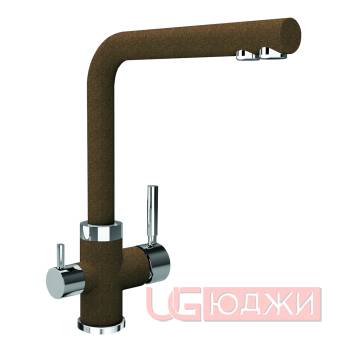 Смеситель Flortek Арес FK Коричневый