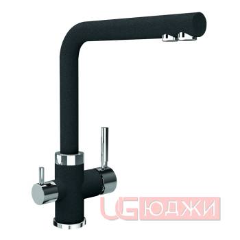 Смеситель Flortek Арес FK Чёрный