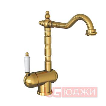 Смеситель Flortek Ода FK Золото