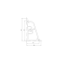 Плинтус для столешниц LB-37 3,0м 340 (3027м, 3027г, 930м/476)